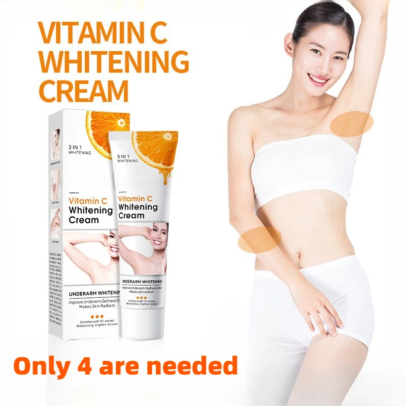 Vitamin C Brightening Cream Even Skin Underarms Elbows Knees Moisturizing Nourishing Body Cream Brightening Skin Care