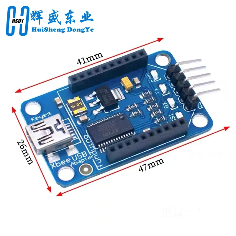 XBee Explorer Xbee USB Mini Adapter Module Board Base Shield Multifunction FT232RL USB To TTL Serial Port Module