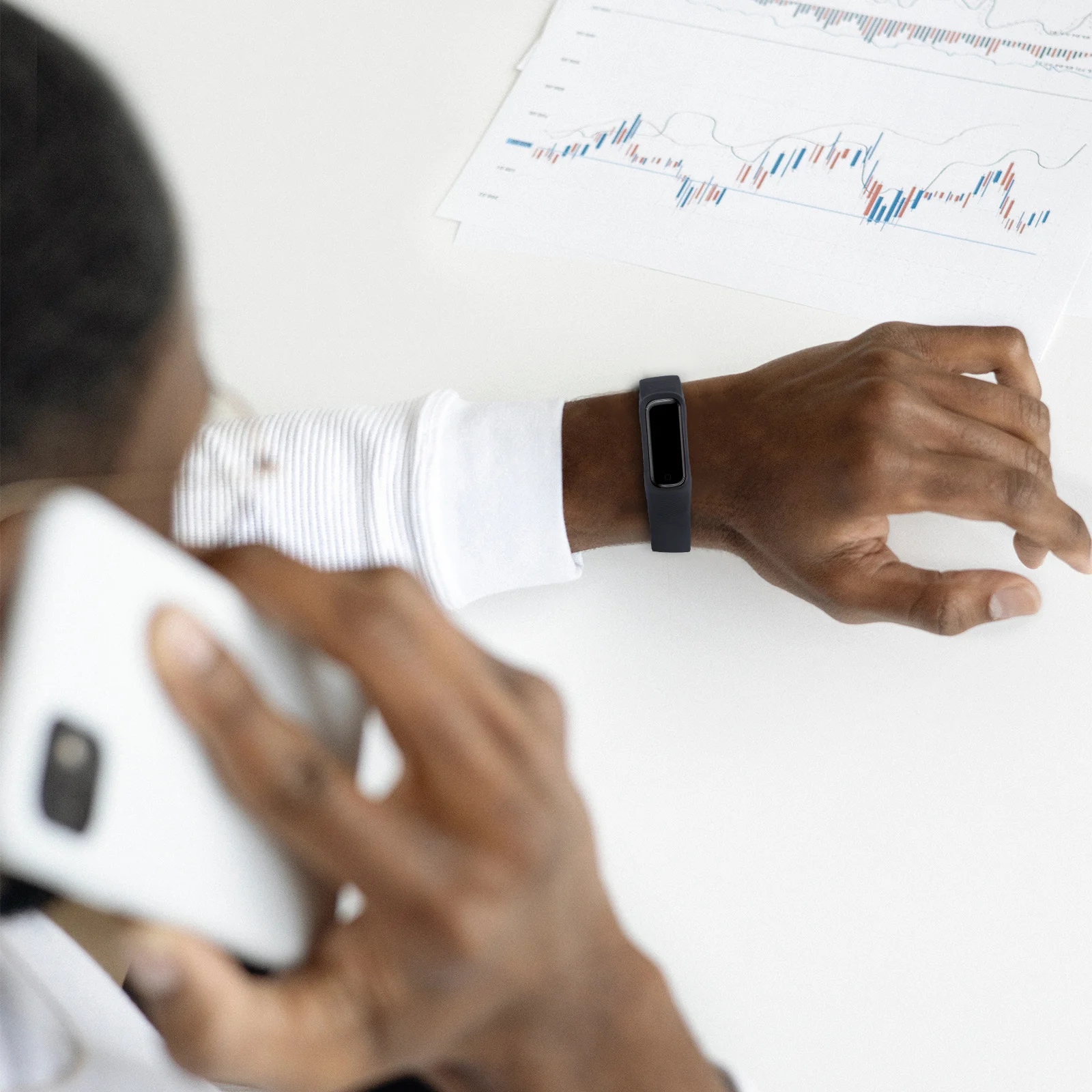 

DOITOOL Twill Watch Band for Men R375 Compatible with SM Series Replacement Strap Wristband Black