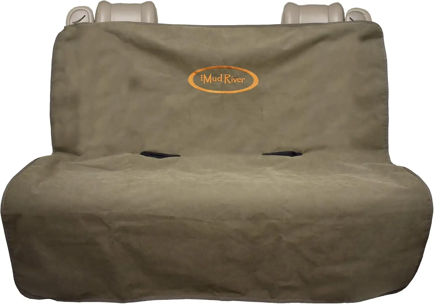 Brown Two Barrel Double Seat Cover