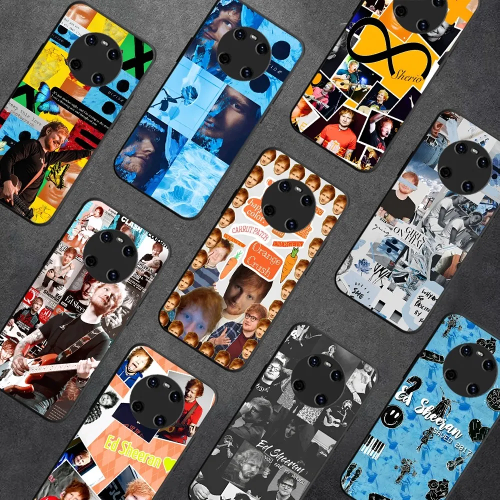 E-Ed Singer S-Sheeran Phone Case For Huawei Y9 6 7 5 Prime Enjoy 7s 7 8 plus 7a 9e 9plus 8E Lite Psmart Shell