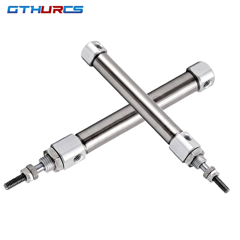 CDJ2B Type Double Acting Pneumatic Air Cylinder Mini Single Rod 10mm 12mm 16mm Bore 20mm 25mm 30mm 150mm Stroke CDJ2B16 CDJ2B10