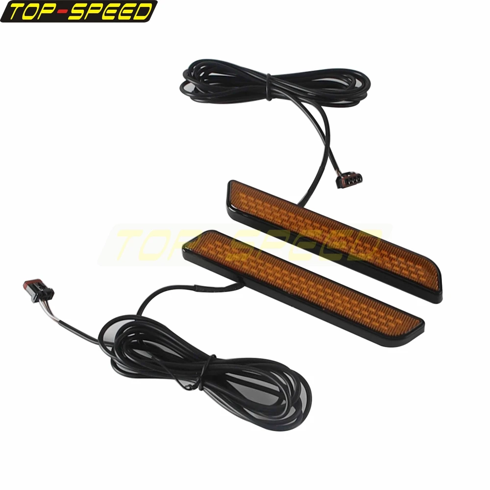 LED Front Flush Fork Light Turn Signal Running Lamp For Harley CVO Street Glide FLHX FLHXSE 2025 Road Glide ST FLTRXSTSE 2023-24
