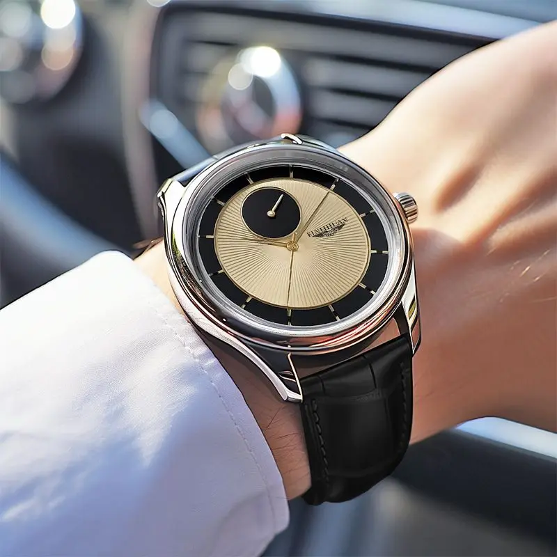 New 2025 Men Fashion Watches Business Quartz Wristwatch Stainless Steel Desianer Clock Reoies Reloj Hombre Luxury Gift