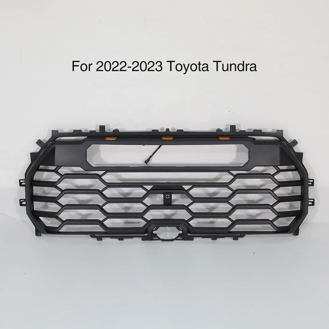 Auto Parts Wholesale Car Grills Front Bumper Grille Grill With Amber Lights Fit For Toyota Tundra 2022 2023 ABS