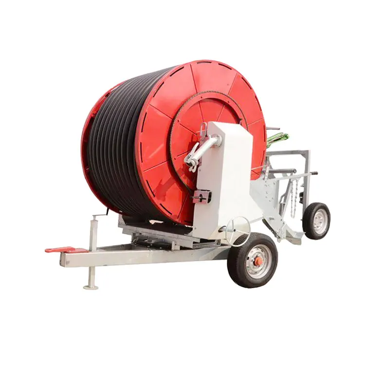 Automatic Irrigation System Farm Hose Reel Irrigation Agriculture Mobile Rain  Sprinkler Water Saving Machine Durable