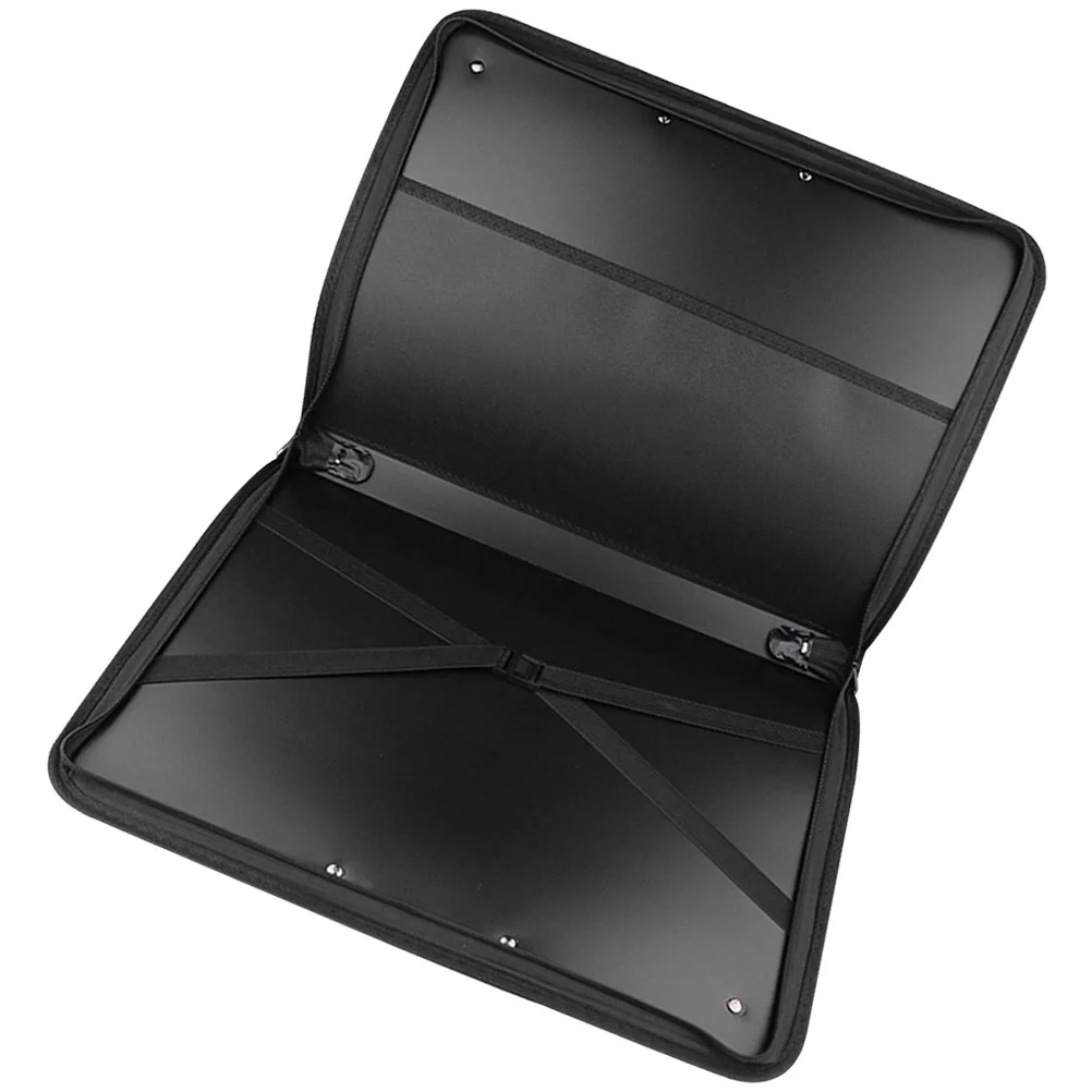 Bolsa de almacenamiento para dibujo artístico, Estuche de transporte portátil para artistas, bolsa de almacenamiento ligera de tela Oxford con asa, estuche tipo cartera A3