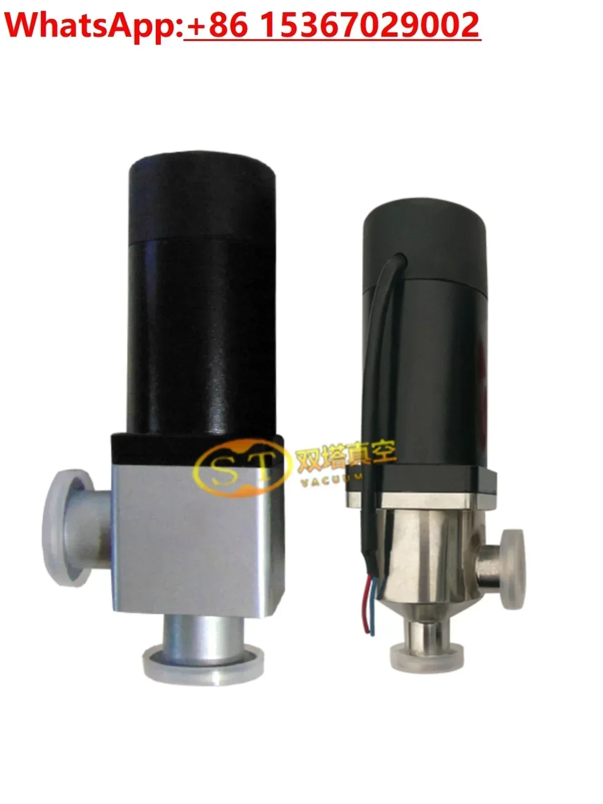 صمام Chuanbei GD/GDC/GDQ-J16/25/40/50 KF صمام زاوية الملف اللولبي الهوائي عالي الفراغ صمام زاوية #5