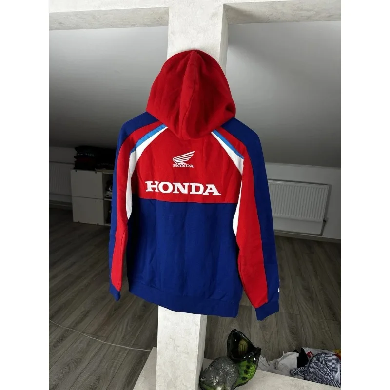 

Спортивная футболка-худи 2026 Honda Fashion с 3D-принтом для мужчин и женщин, уличный стиль, для активного отдыха, велоспорта, пуловер