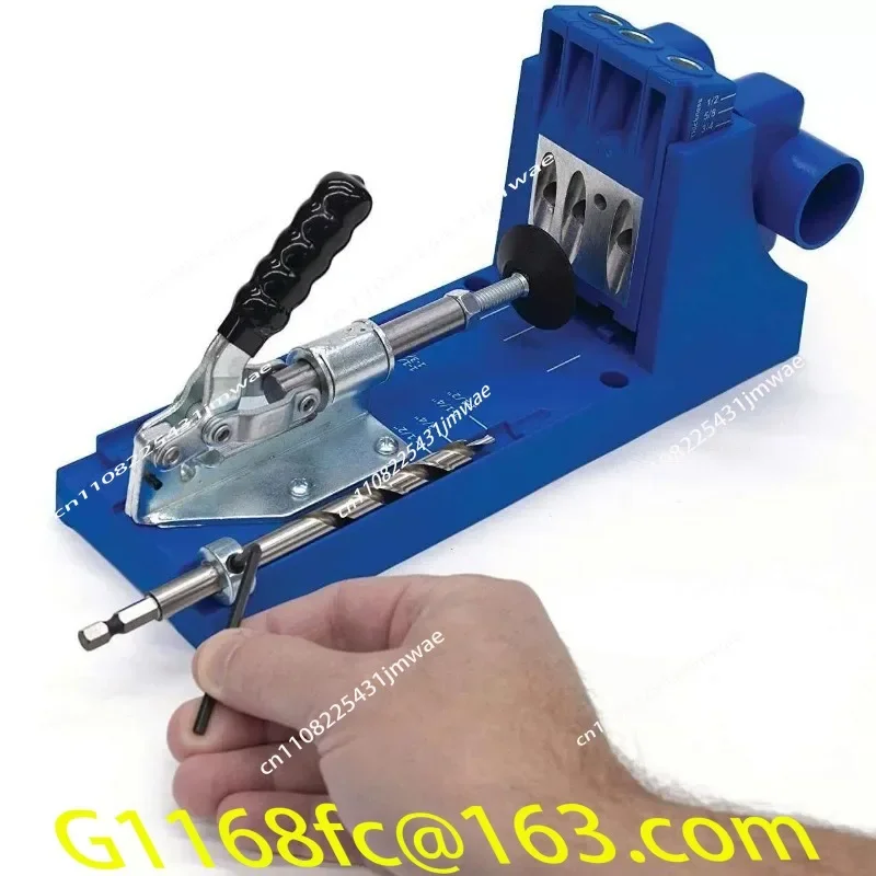 K4 Woodworking Oblique Hole Locator Pocket Screw Drilling Woodworking Mini Oblique Hole Locator part