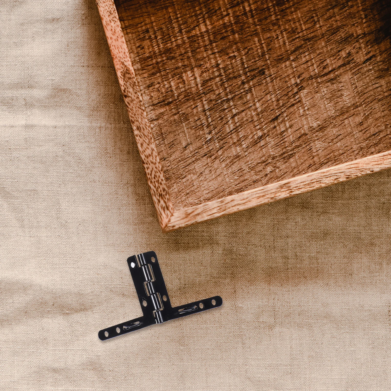 

4Pcs L-Shaped Hinges 31x41mm 2.6mm Mounting Hole Precision Small Metal Hinges for Jewelry Box Cabinet Hardware Decorative Box