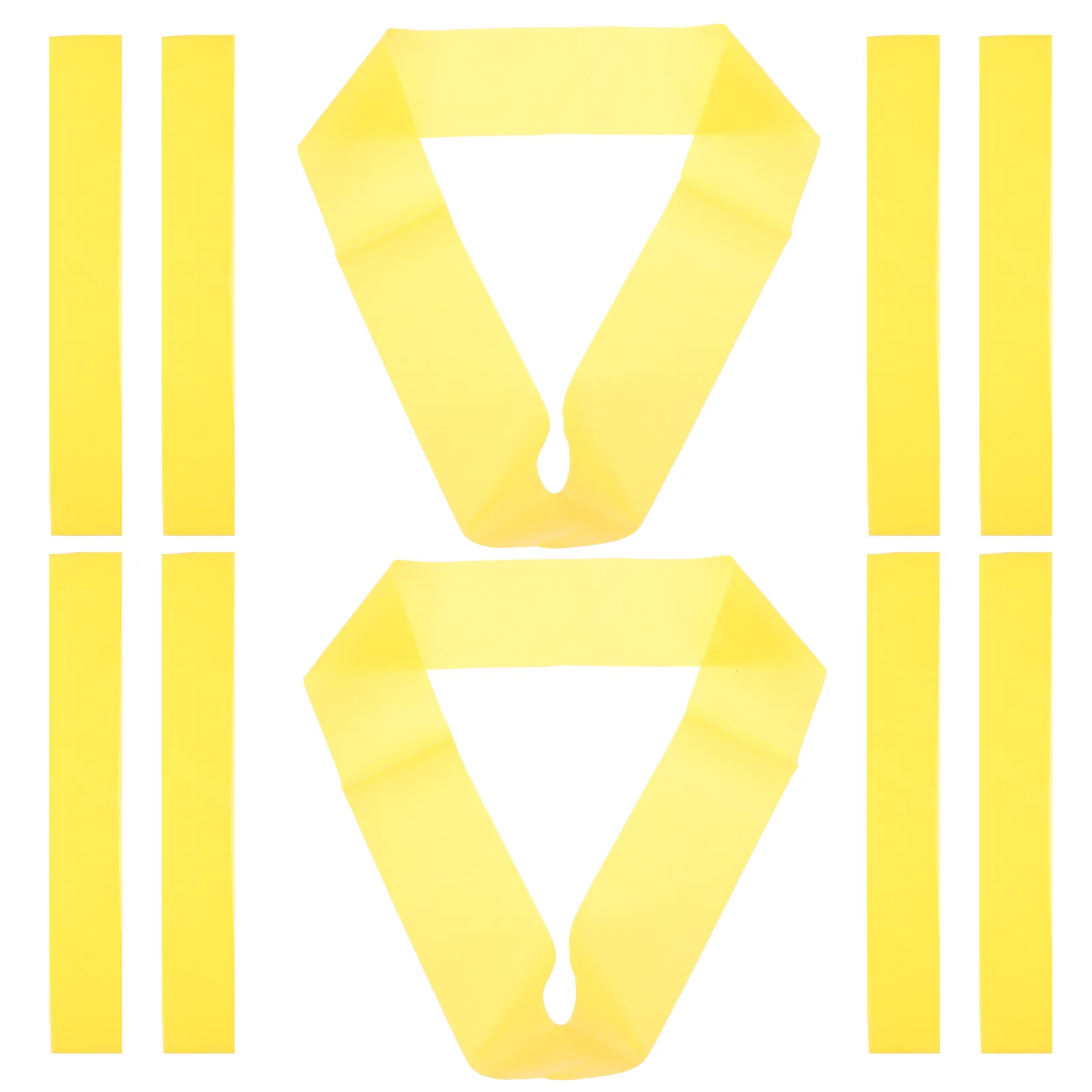 أشرطة مرنة لكرسي طاولة المكتب وأشرطة تثبيت للفصل الدراسي للأطفال باللون الأصفر #3