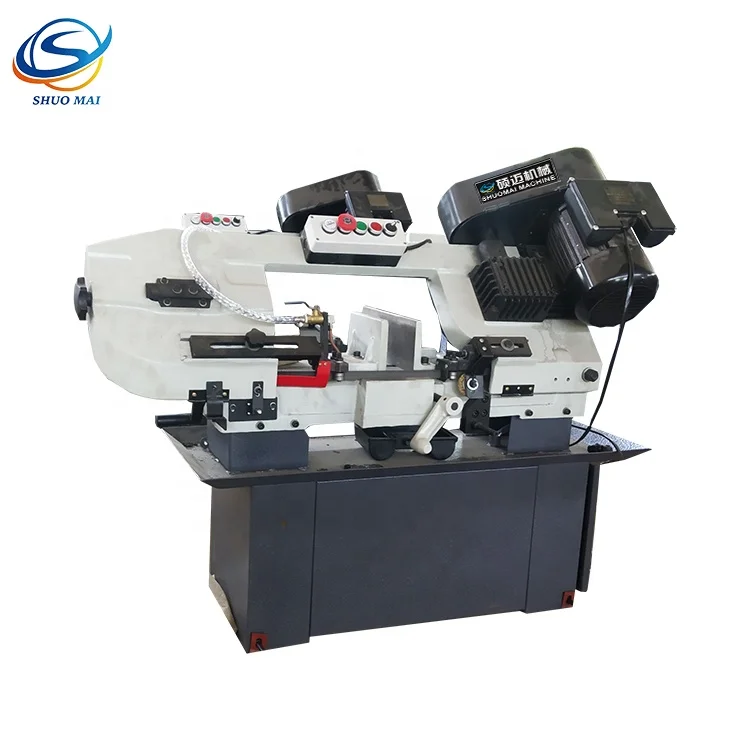 Bs-712N Small Size Mechanical Band Saw Hine For Cutting Metal Pipe