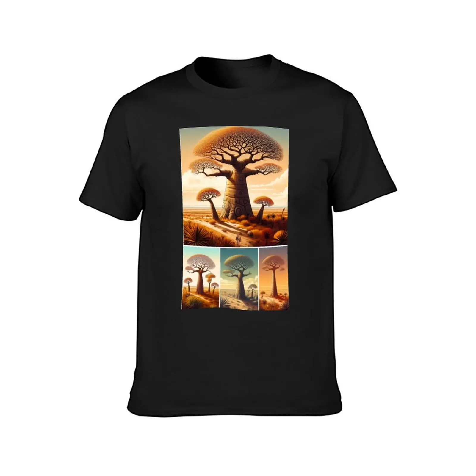 Inspiration: Africa - 24 (Baobab Tree) T-Shirt blanks oversizeds men workout shirt