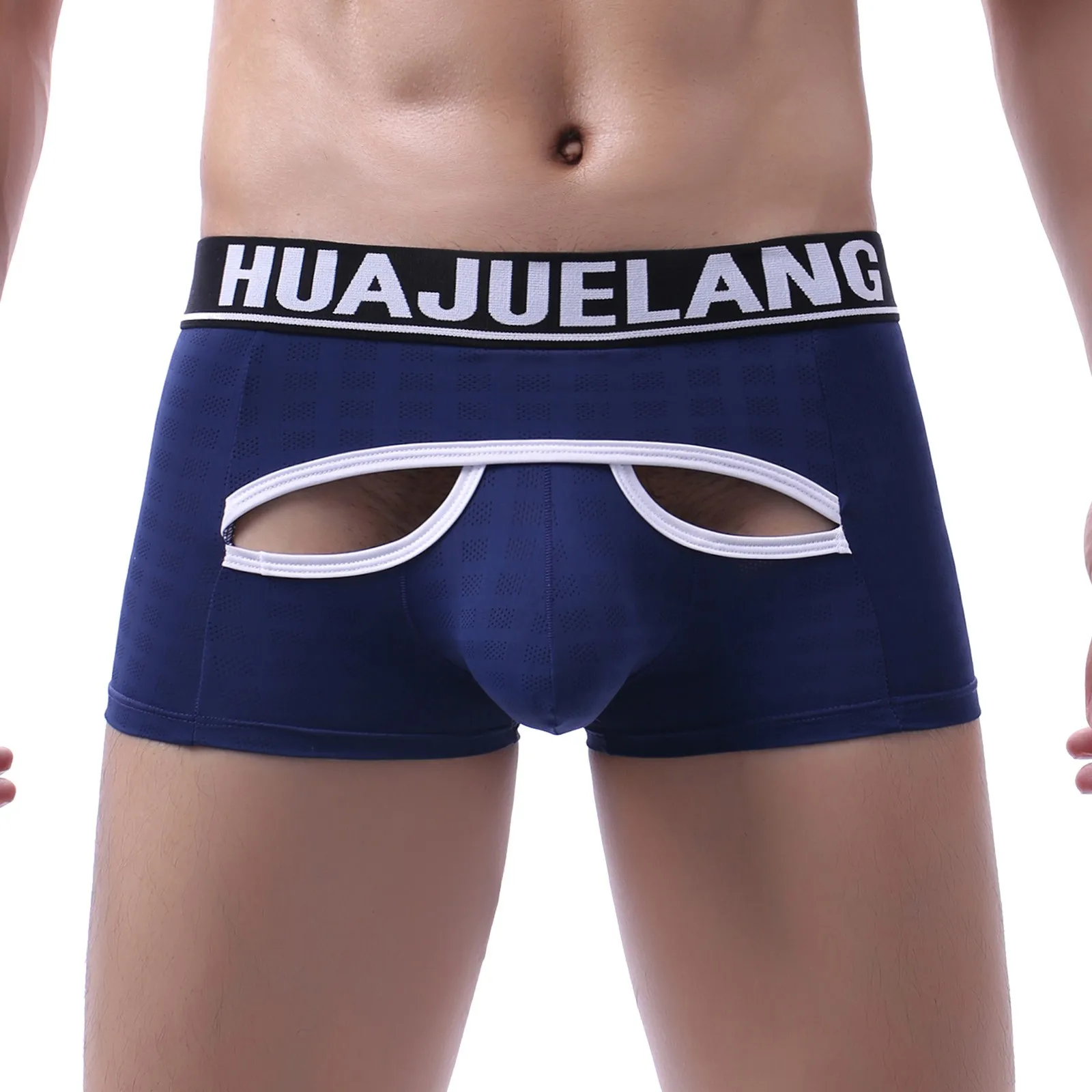 

Mens Boxers Panties Underwear Underpants Cotton Hollow Breathable Breathable Underwear Solid Boxershorts Boxers Homme Shorts