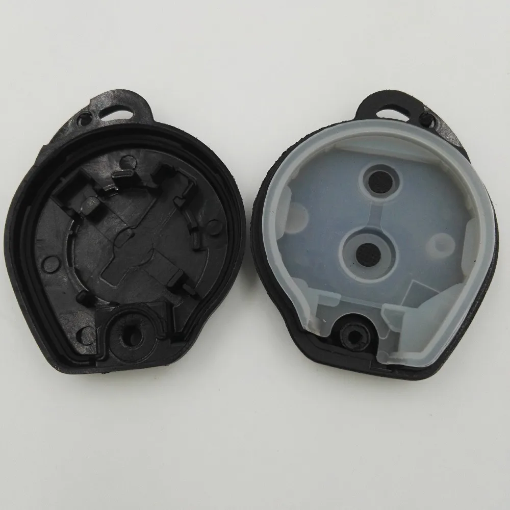 1 un grande pulsante di ricambio per custodia a distanza Fob Cover chiave per auto vuota per Peugeot 106 206 Shell