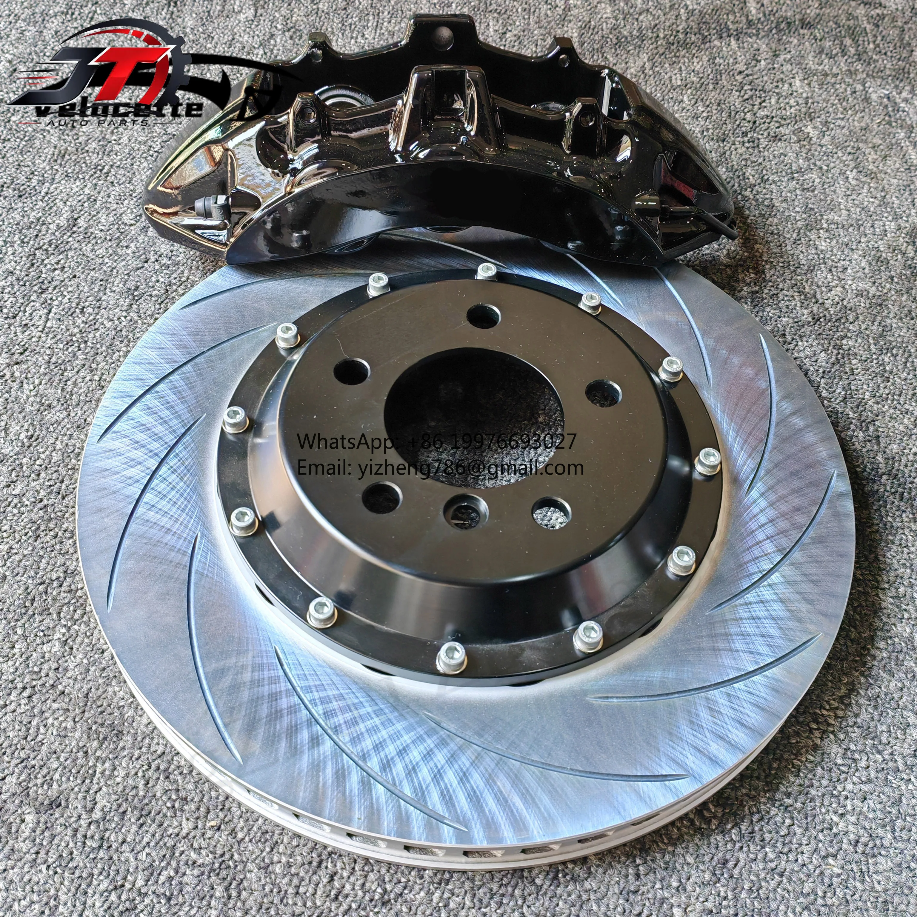 New style High Performance Brake Kit V6 Six Pistons for Nissan Silvia S15 S18 V6 Brake Carbon Ceramic Disc Upgrade Caliper Syste
