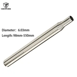 Tactifans Survival Outdoor dmuchanie palnik regulowane narzędzie stali nierdzewnej średnica 6.03mm Legth 247mm do 550mm