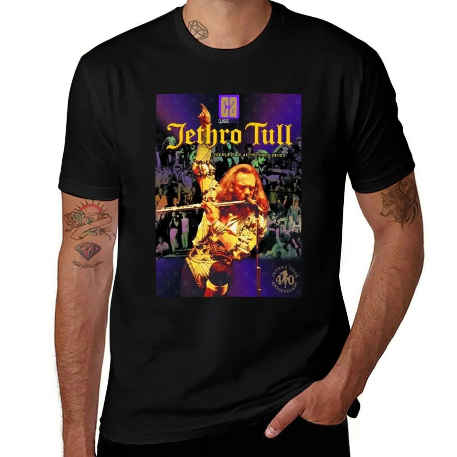 

jethro band tull T-Shirt t shirts for man cotton funny cotton t shirts man 100% cotton t shirt man T-Shirt