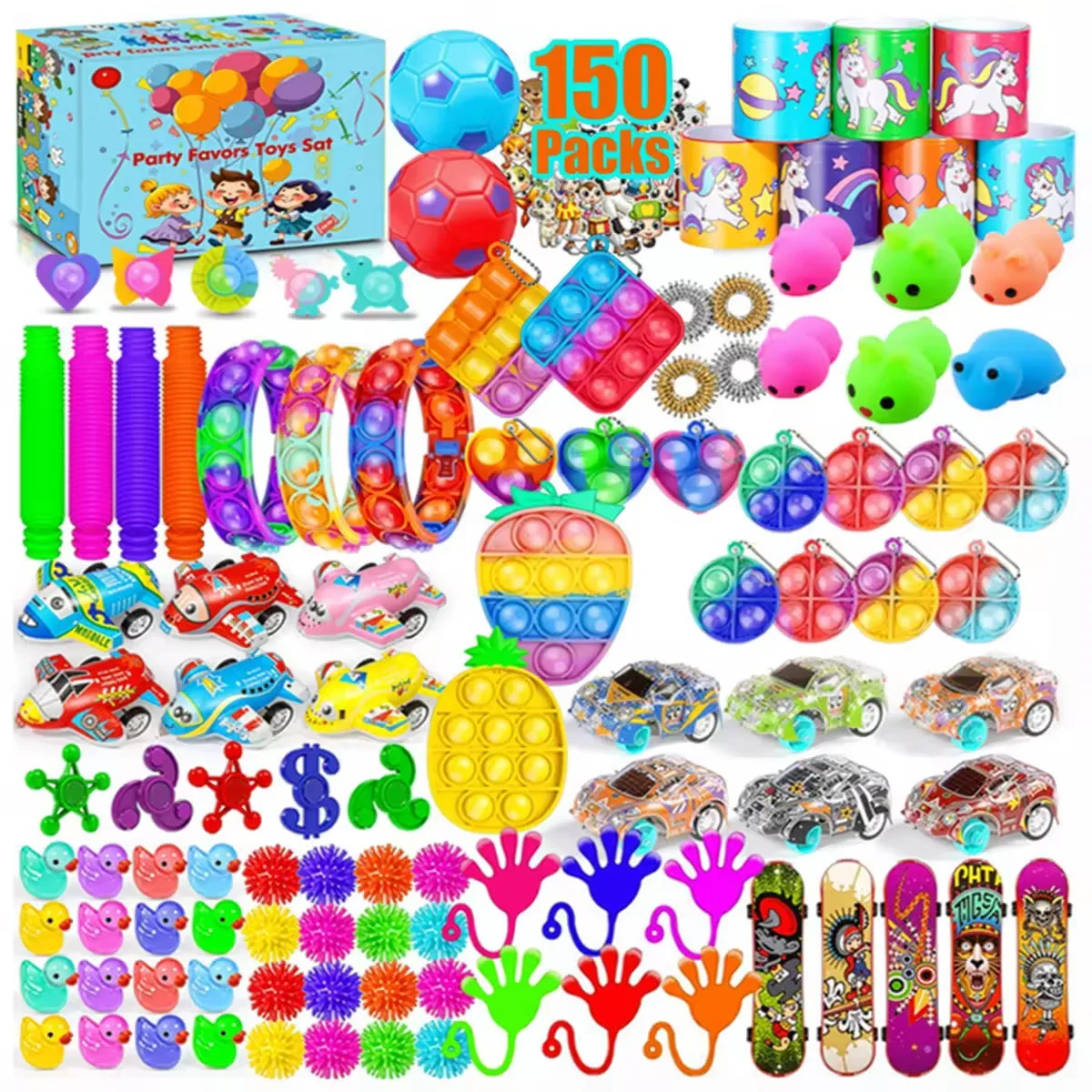 Lot De 24 Jouets à Remonter – Animaux, Insectes, Noël, Dinosaures – Marche, Nage, Secoue – Cadeaux Pour Sacs, Pinatas, Anniversaire – Dès 3 Ans