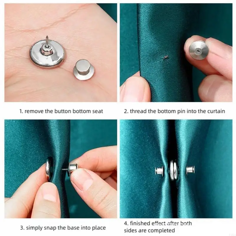 Fasteners For Various Fabrics Privacy Protective Easy Removal