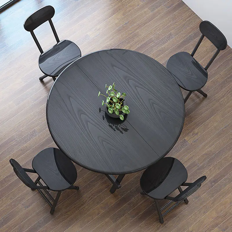 60cm 70cm Width Round Dining Table Coffee Table Journal Outdoor Folding Table Furniture for Home Furniture