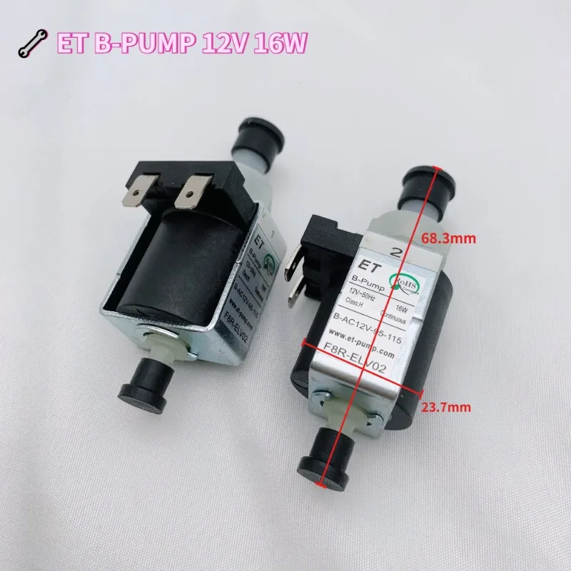 ET B-PUMP Mini Electromagnetic Pump AC12V 50Hz 16W - Self Priming Piston Pump for Steam Iron Garment Steamer