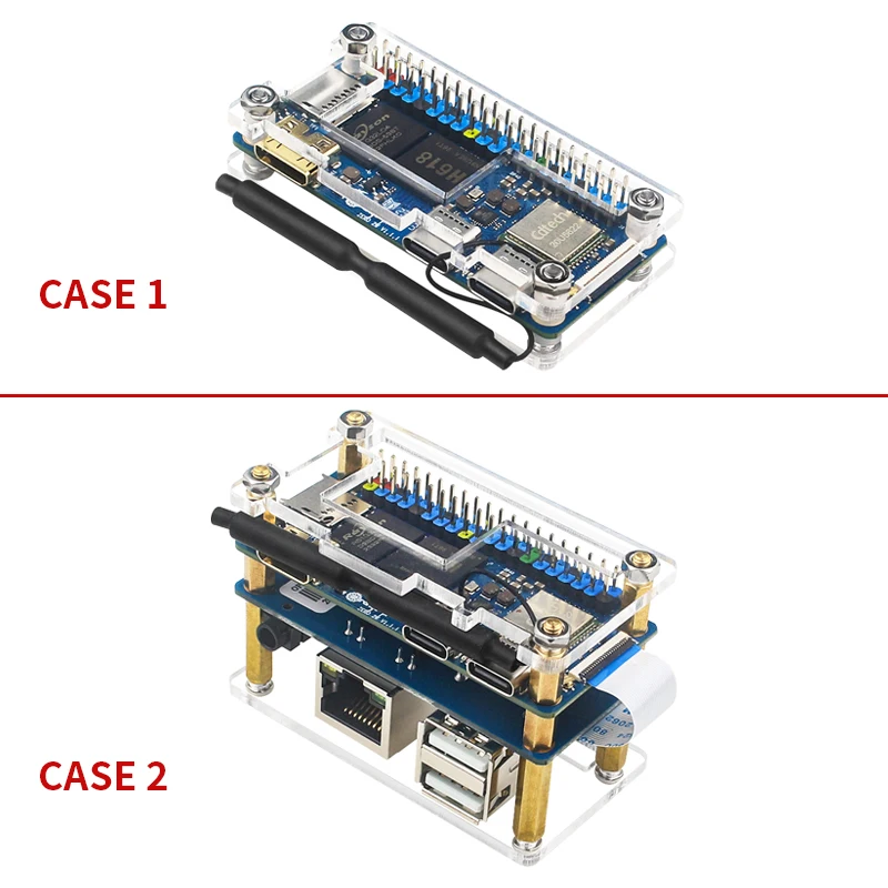 Orange Pi Zero 2 W 1GB 1.5GB 2GB 4GB Allwinner H618 Allwinner H618 Mini PC Quad-core Cortex-A53 con supporto Wi-Fi5 + BT5.0 BLE