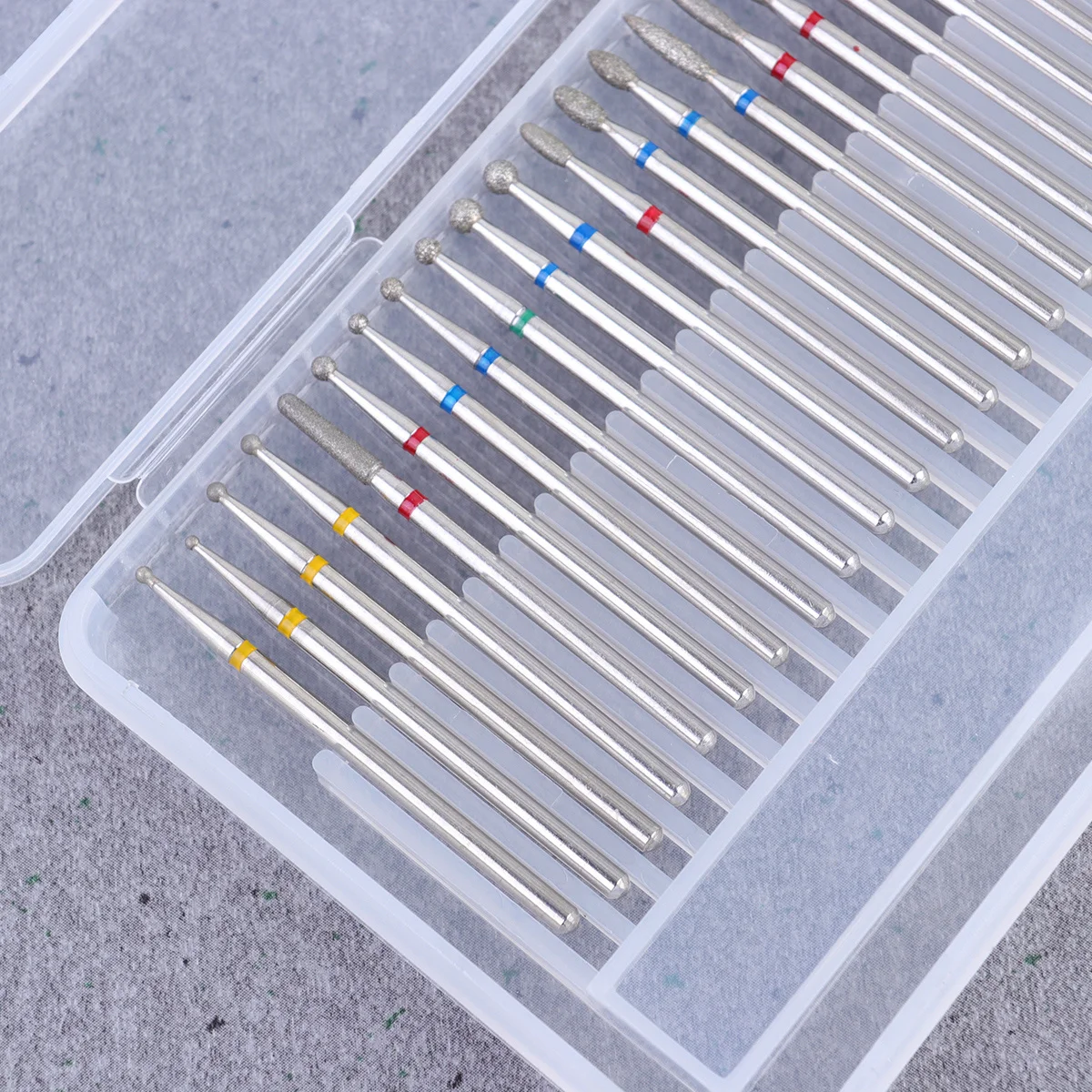 

30pcs Nail Grinding Heads Durable Manicure Pedicure Tool For Natural Artificial Nails Home Salon Use Nail Polisher Grinding