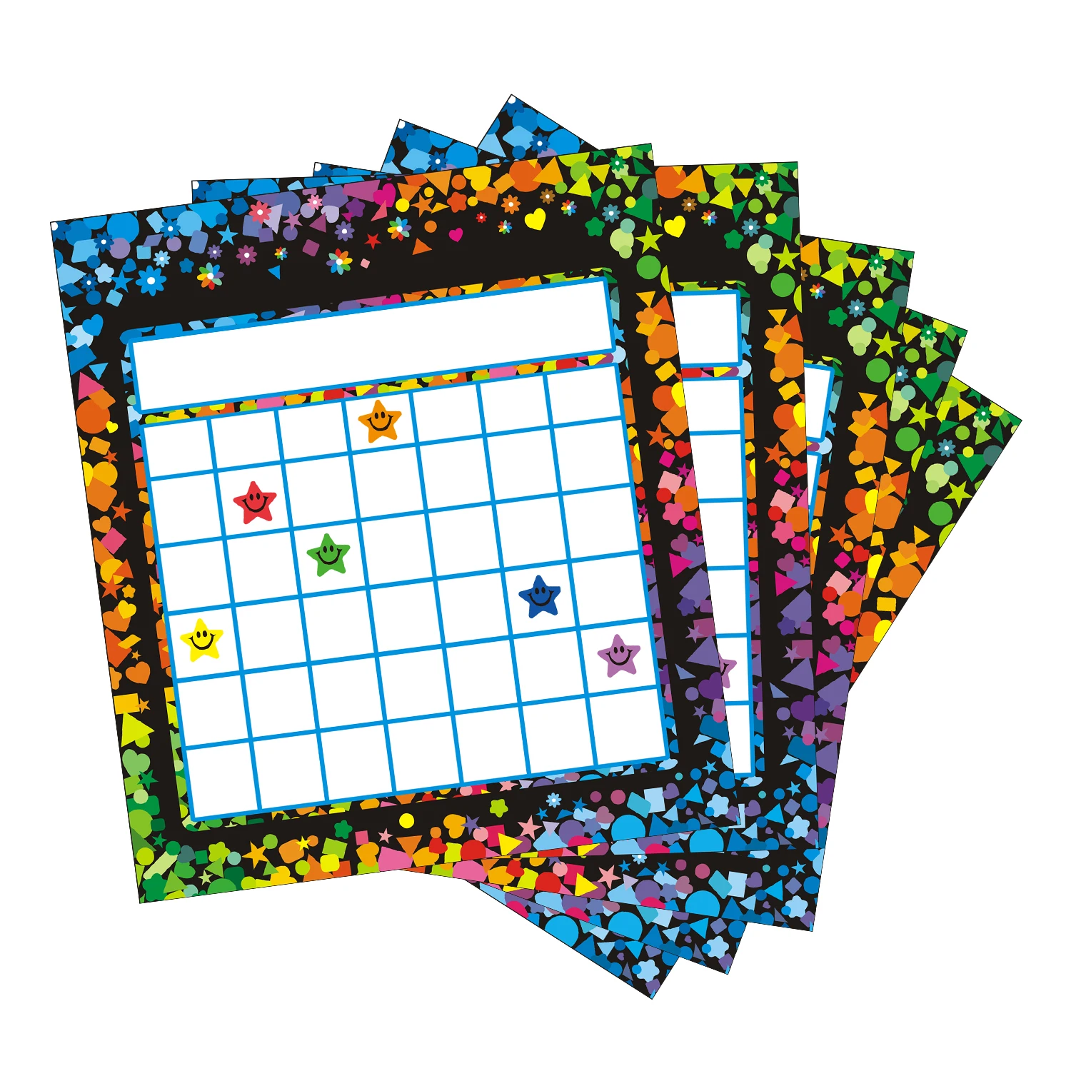 80 Pack Incentive Reward Chart with 2400 Pieces Star Stickers for Classroom Home Behavior for Kids Students Classroom Supplies