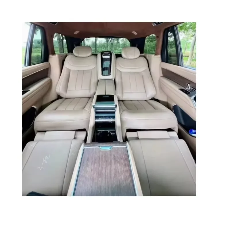 Electric Rear Seats with Center Console Fridge Massage Interior Upgrade Accessories for Range Sport