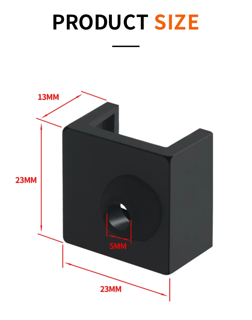 5/10/20 stücke 3d drucker hotend silikon socke heizblock silikon abdeckung für ender 3/ender 3 pro/ender 3 v2/ender 5 pro/CR-10 – Detail 6