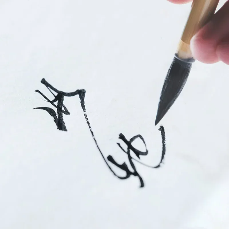 Tinta China Multiple Hair Calligraphy Brush Pen Lanting Xu Running Script Copy Calligraphy Brush Woolen Mixed Hair Brush Set