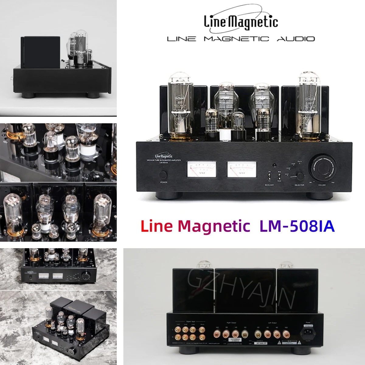 

Line Magnetic LM-508IA Electronic Tube Biliary Machine Merge Power Amplifier Merge Amplifier