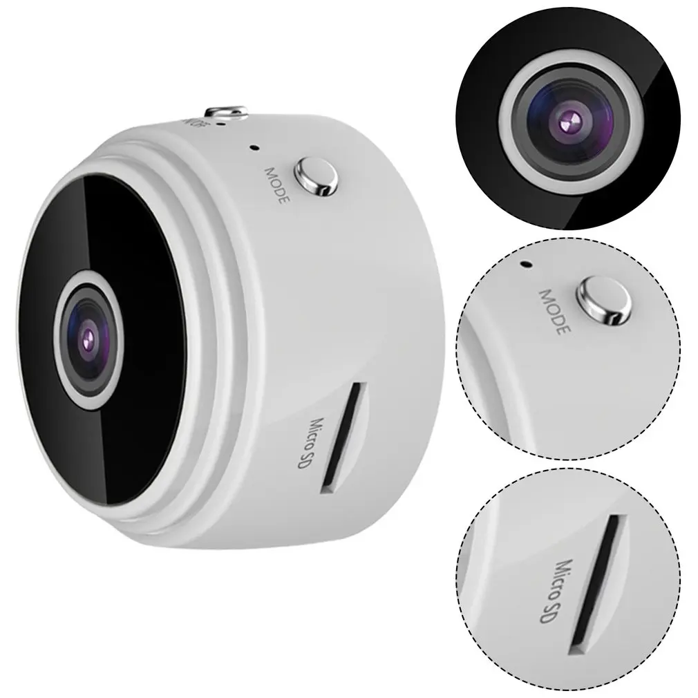 

New 1080p High Definition Mini Camera Wireless Wifi Security Remote Control Surveillance Night Vision Mobile Detection Camera