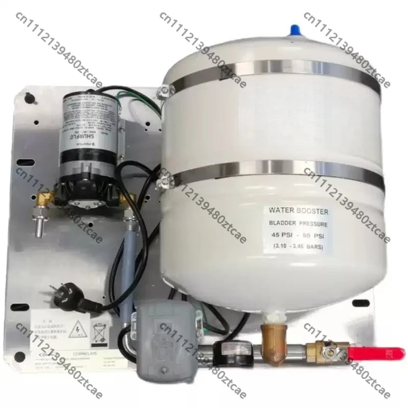 4.5 Gallon Water Pressure Booster Stabilizing Pump, Inlet Pressurizing Part for Pre-cooler, Beverage & Tea Commercial Dispenser