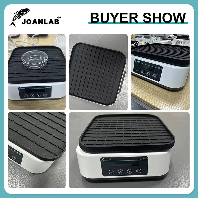 JOANLAB Orbital Shaker Digital Display Shaker Laboratory Multi-purpose Oscillator Adjustable Speed 200rpm SK-20