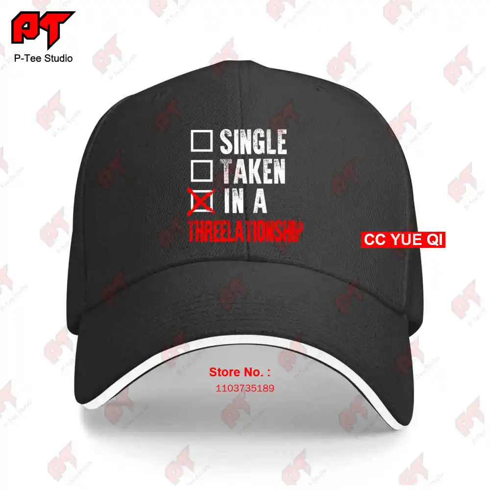 Polyamory Throuple Relationship Status Baseball Caps Truck Cap BVQK