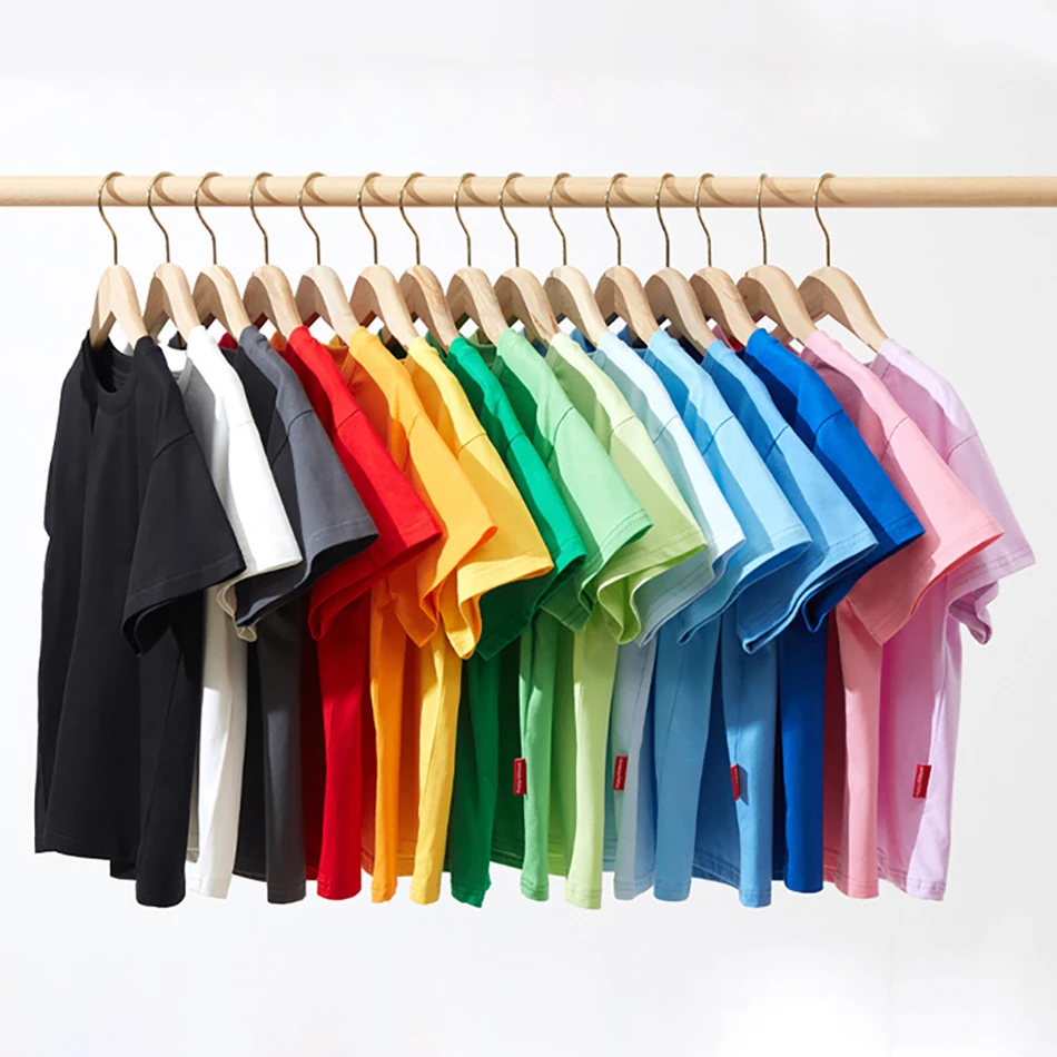 2025 детская одежда, однотонная спортивная повседневная футболка с короткими рукавами и круглым вырезом для мальчиков, летняя одежда для девочек, топы, мягкий дышащий топ для подростков