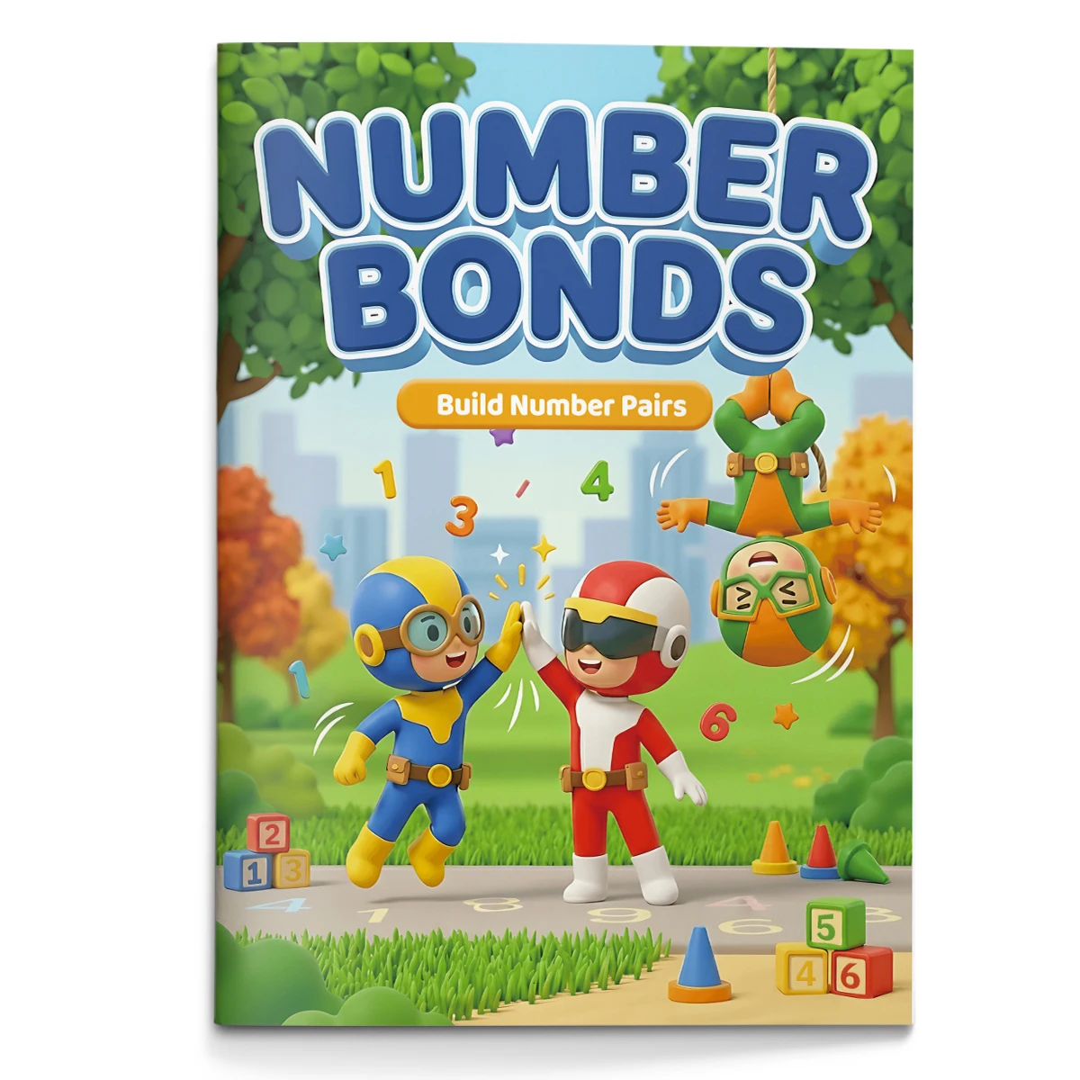 Kids Number Coloring Book, Preschool Activity Workbook, Number Recognition & Drawing, Concentration Training for Toddlers 2-6