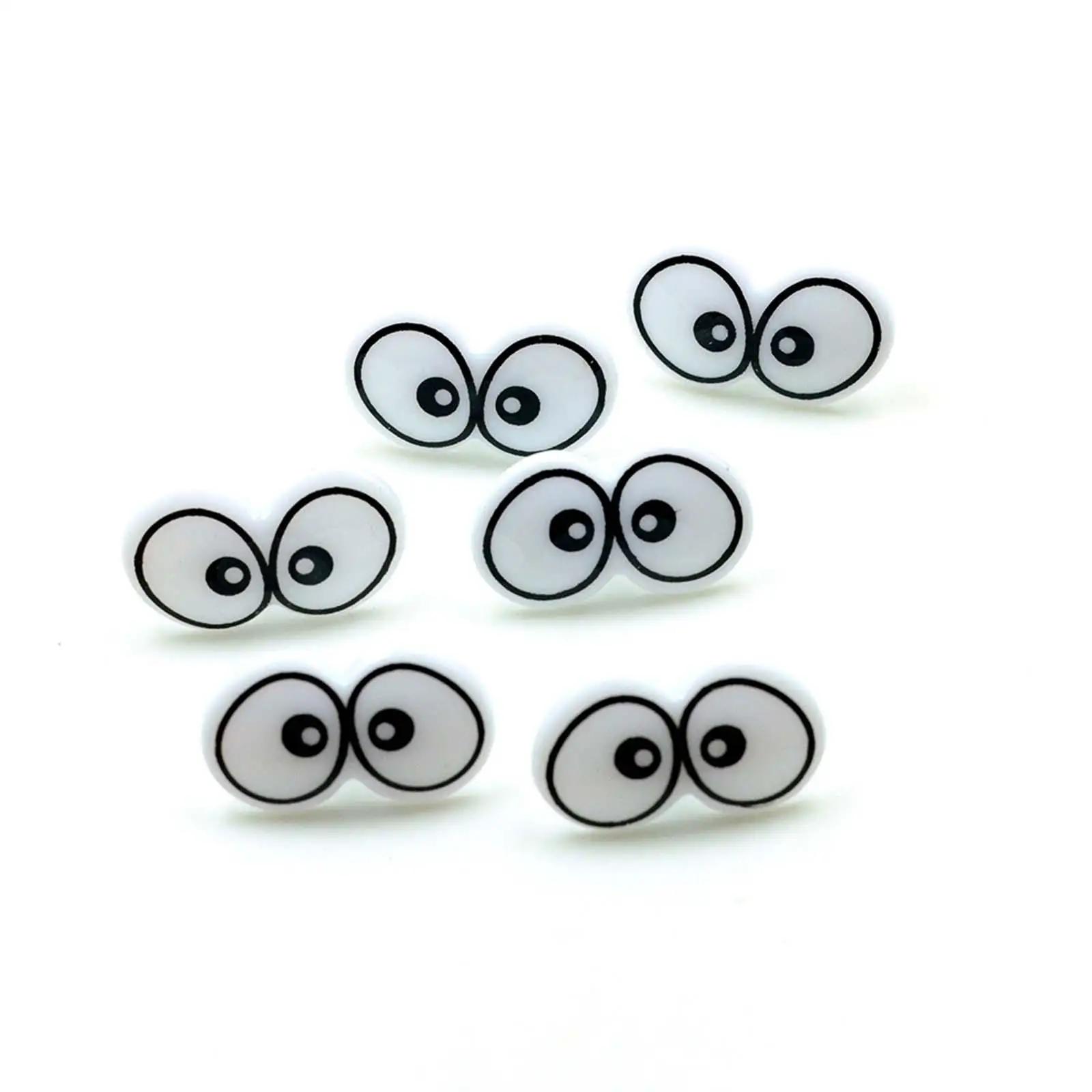 100 Pieces Cartoon Eyes Stuffed Plush Animal for Teddy Bear Puppet Doll Eyes