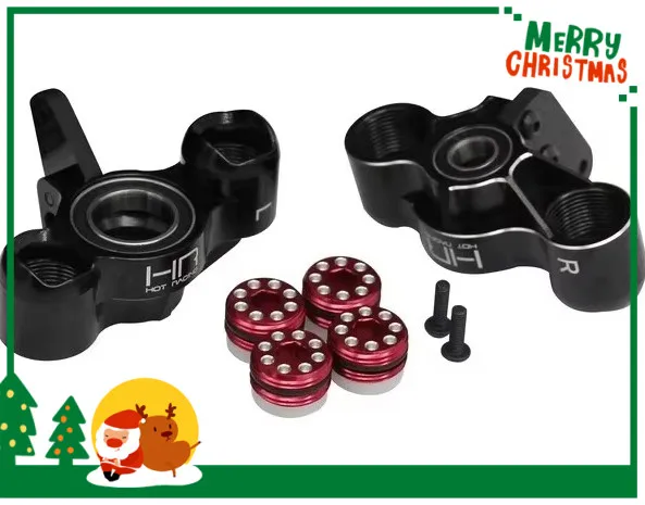 

Hot Racing heavy duty aluminum steering blocks with carbon fiber steering arms for 1/8 Arrma Kraton BLX Senton BLX Talion BLX