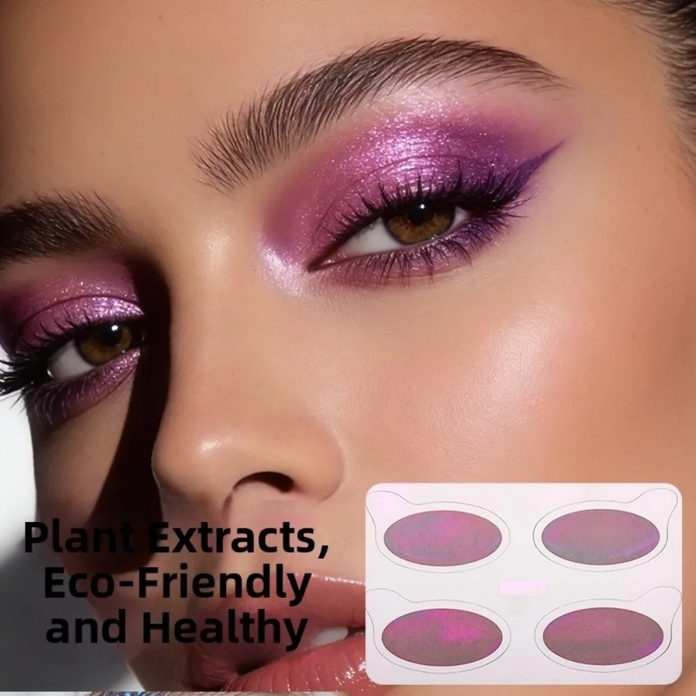 Fake Tattoo Eye Shadow Tattoo Stickers Eye Shadow Paste Feel Flash Change Color Tattoo Decals Wedding Tool Waterproof