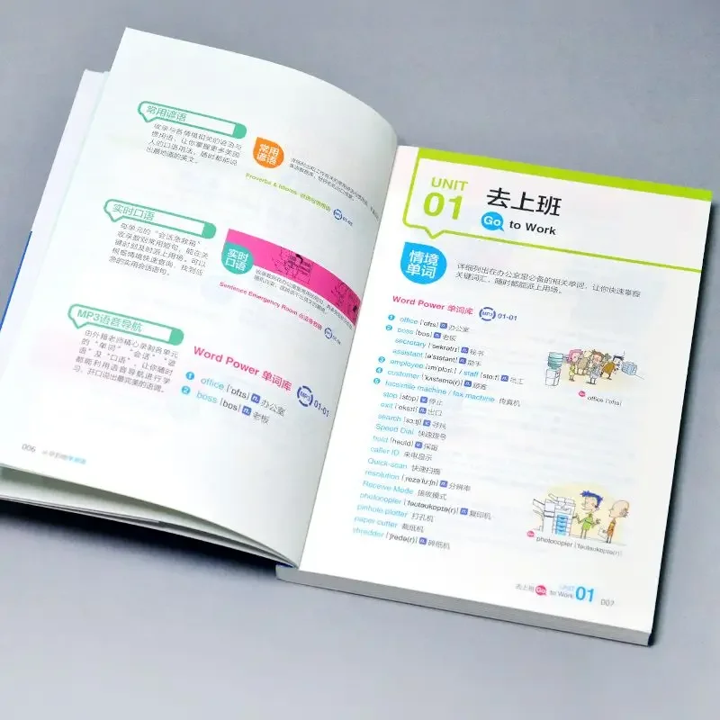 Learn English From Morning To Night, Daily Situational Conversation, English Lovers Can't Put Down The Fun Learning Comic Books