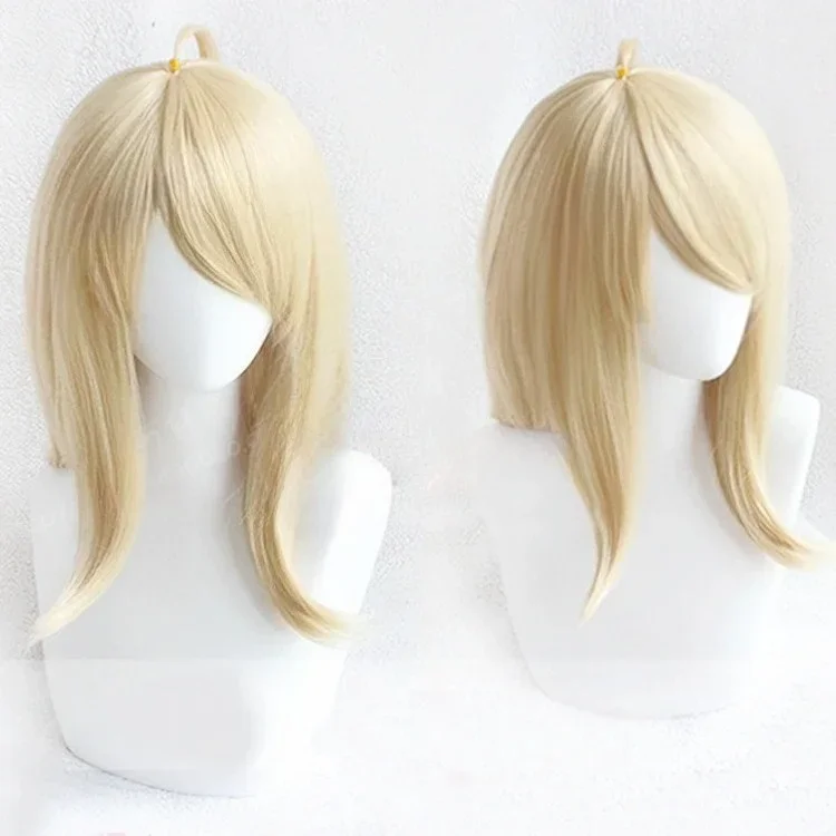 Danganronpa V3 Costume Play Wigs Heat Resistant Synthetic Hair Costumes Hair Wigs Kaede Akamatsu Cosplay Wig