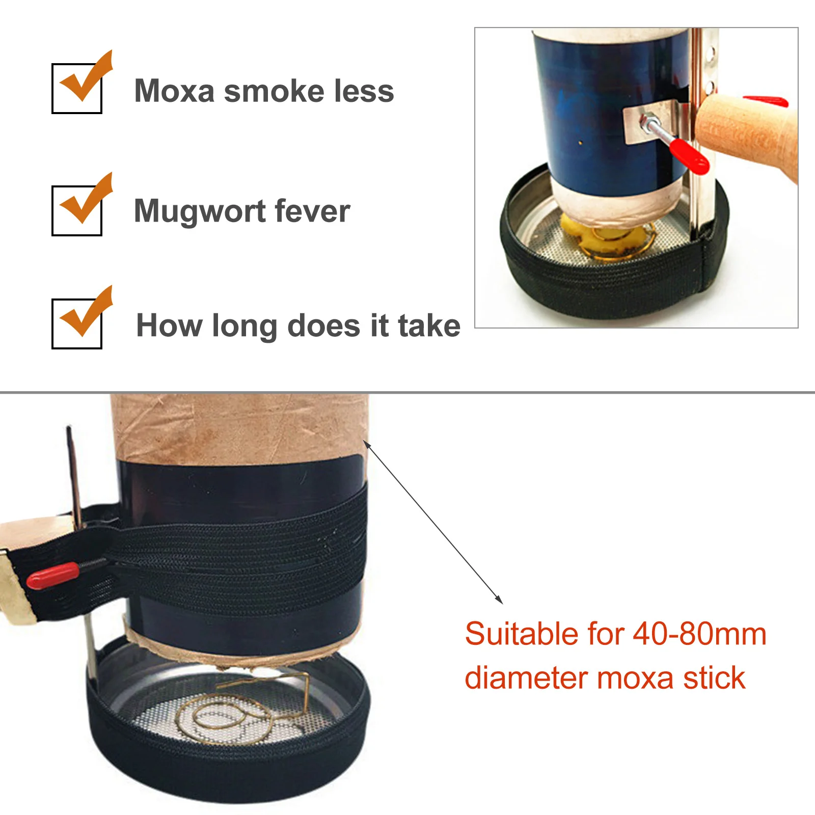 

1 комплект, 1 комплект, держатель для палочек, регулируемая стальная кольцевая стойка для крепления горелки для домашнего салона, рулон мокса, прижигание