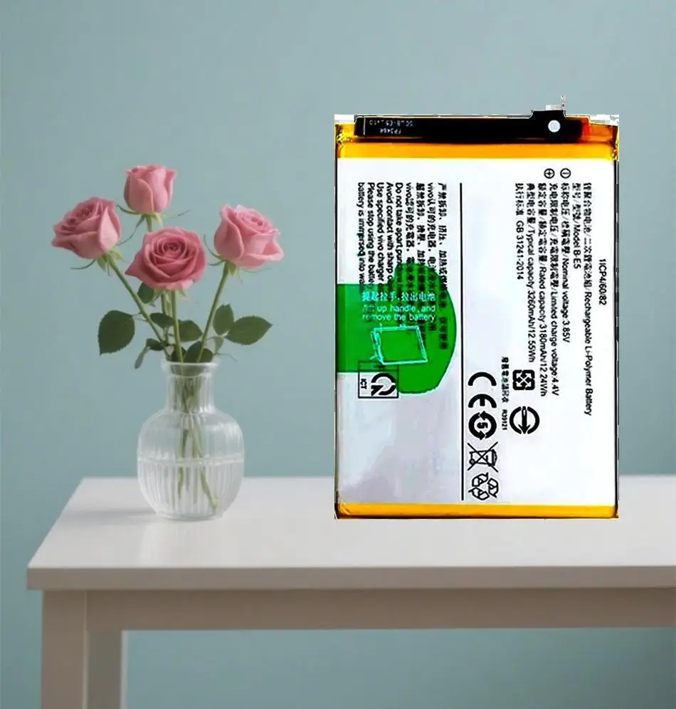 

Аккумулятор мобильного телефона для Vivo Y81 Y83 1802 1808 Y81S Y83A Y1732T V1732A Легкий долговечный B-E5 3260 мАч