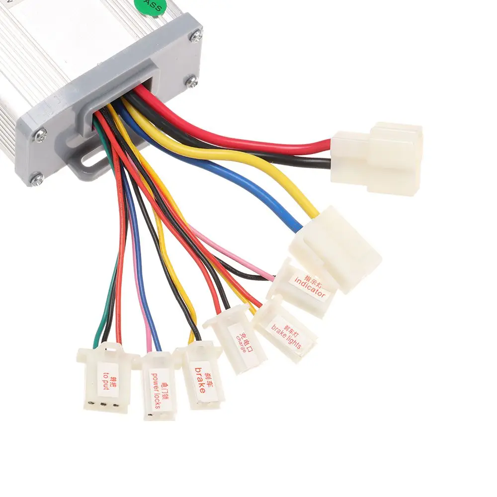 

8 Styles DC 24V/36V/48V Electric Bicycle Parts Electric Bike Motor Bicycle Controller Brushed Controller