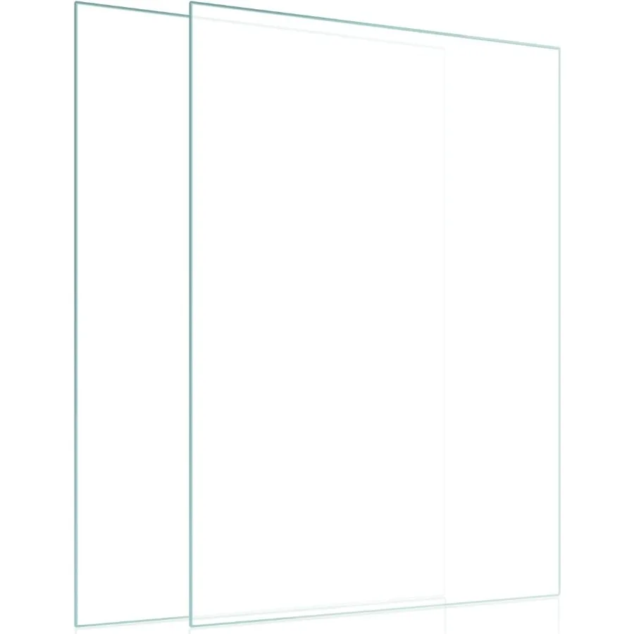 

Egofine 11x14 Замена термоусиленного стекла для фоторамки Crystal Clear, 2 упаковки сменного стекла для фото 11 на 14 F