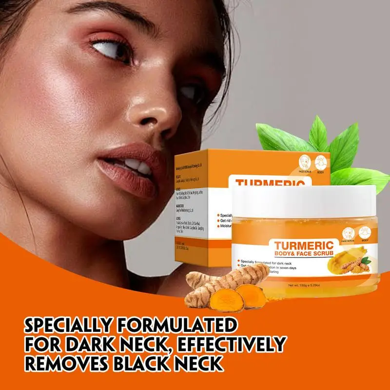 

Turmeric Mud Mask Facial Purification Deep Cleansing Brightening Oil Control Anti-Acne Face Cream Skin Lightening Exfoliator